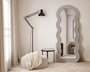 Hanah Home Espejo Mia Beige